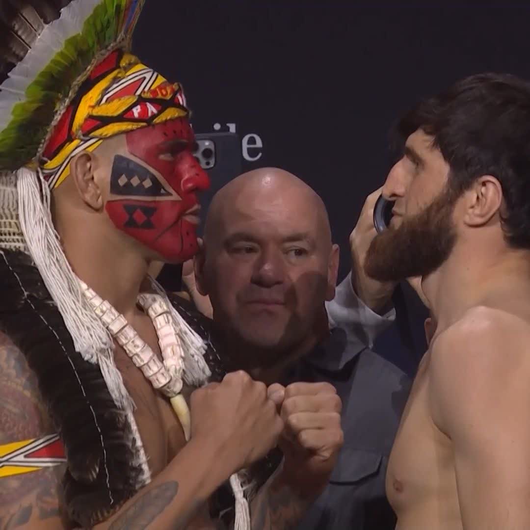 🇧🇷 ALEX PEREIRA 🆚 MAGOMED ANKALAEV 🇷🇺 LE DERNIER FACE-À-FACE AVANT LA GUERREEEEE 💣💣🧨