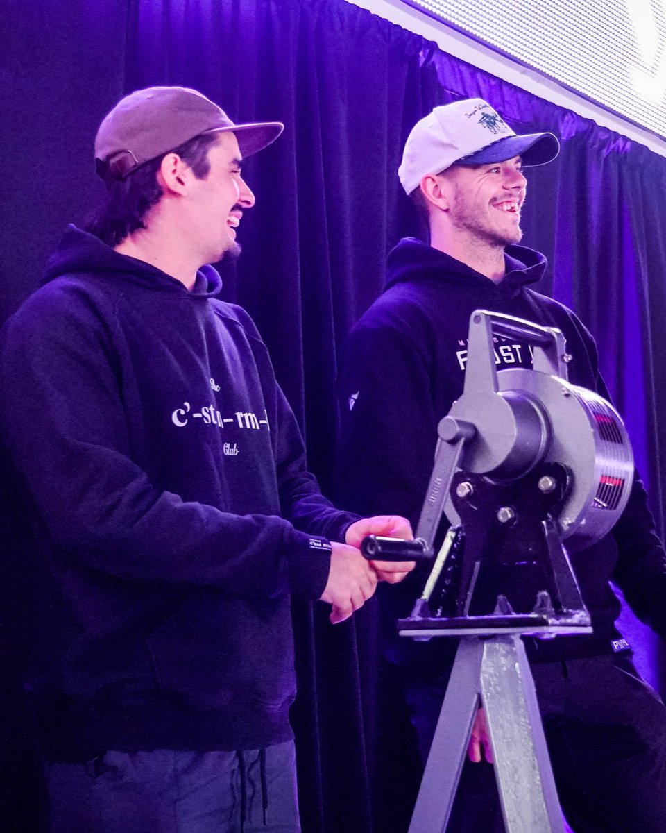 Look who it is! Jarvy and KK got the crowd going at PWHL Takeover Tour tonight in Raleigh 🚨