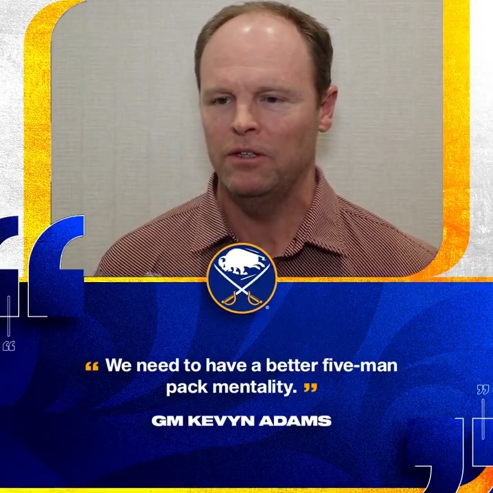 "You have to have each other's back at all times." Watch GM Kevyn Adams' press conference →