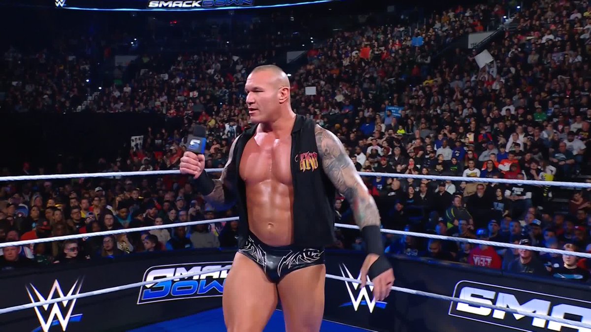 .Randy Orton had some interesting things to say about John Cena and Dwayne Johnson 😳 #SmackDown
