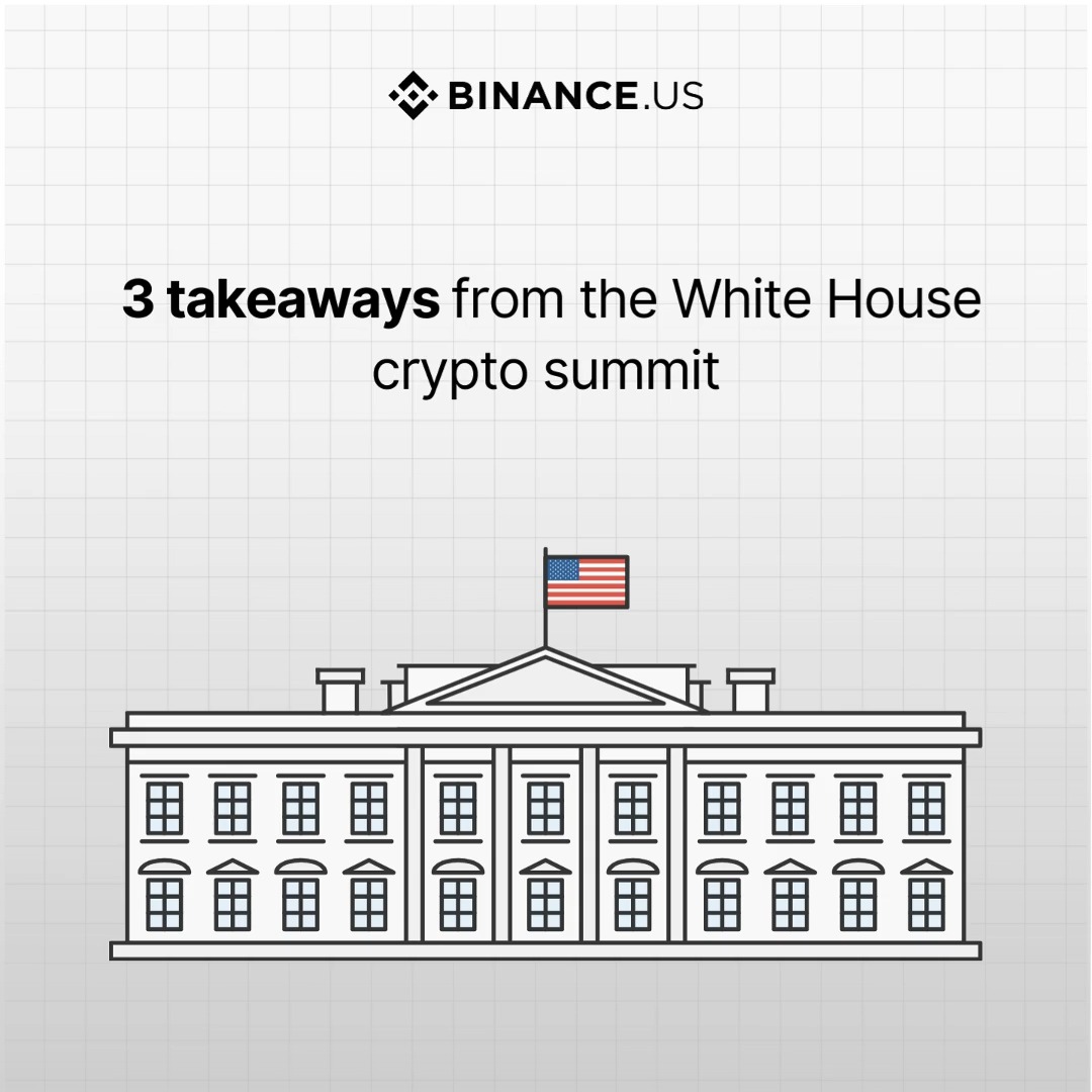 The first-ever crypto summit is in the books. We've got a few key points to share, but did anything stand out to you? Drop your take below 👇
