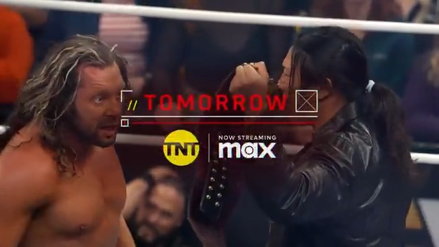 TOMORROW on @TNTDrama and @SportsOnMax! Watch #AEWCollision just 24 HOURS before #AEWRevolution at 8pm ET/7pm CT!
