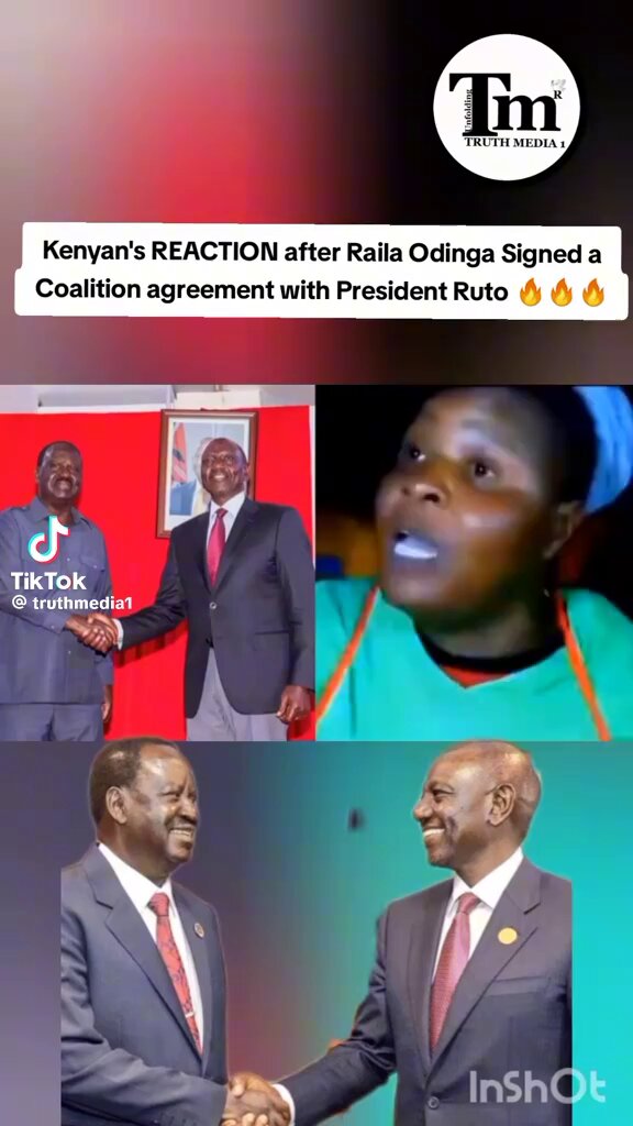 I’m so convinced that now we are ready to bring this government down. This countrywide consensus which transcends age, tribe, gender, religion and political party affiliation has never happened in the history of Kenya. Well done to all the volunteers who’ve conducted civic education on social media. This is HUGE. This is amazing. Thank you to Truth Media on TikTok for this compilation. Happy days are ahead I can feel it in my bones. #OccupyJesusWinner #OccupyStatehouse #RutoMustGo