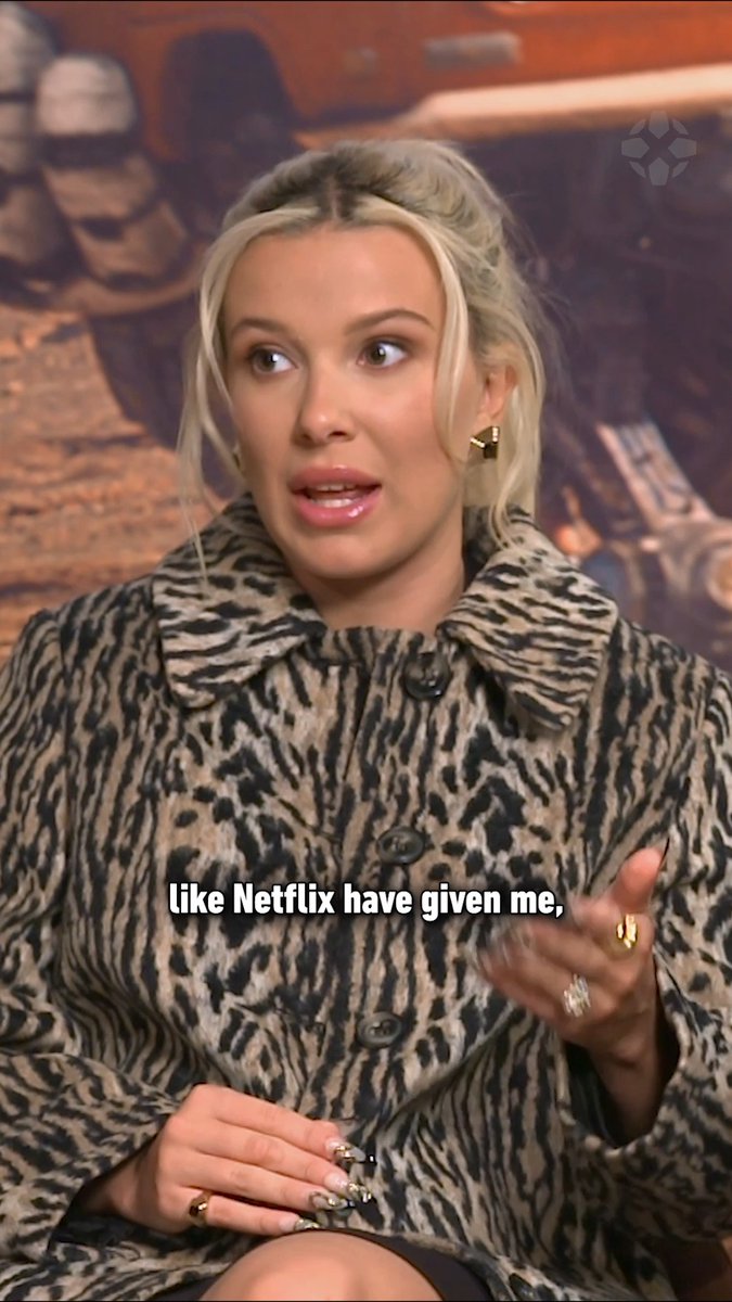 Millie Bobby Brown's heart will always be at Netflix. #TheElectricState
