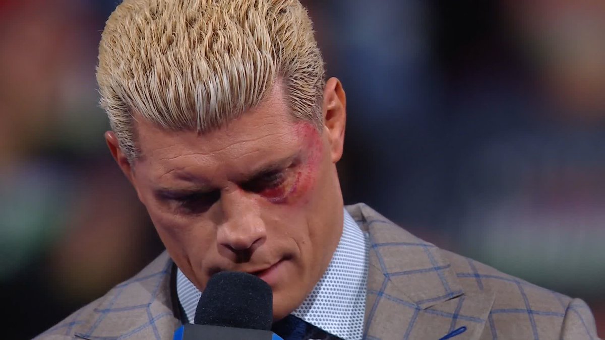 "There is no justification for you John Cena!" Whatever excuse or reason John Cena may have, Cody Rhodes doesn't want to hear it! 😤 #SmackDown