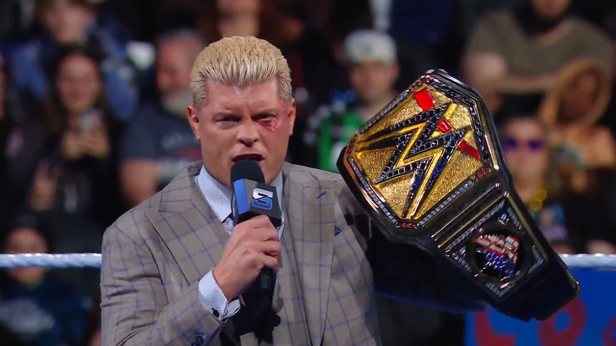 "John Cena, clearly you want some. Come and get some!" Cody Rhodes is FIRED UP, and he is not backing down. Are you ready for a fight, John Cena? 👊 #SmackDown