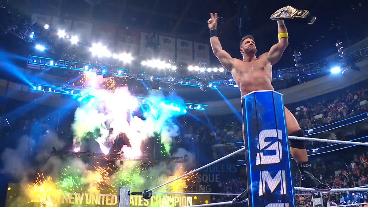 YEAH! WE HAVE A NEW UNITED STATES CHAMPION!!! #SmackDown