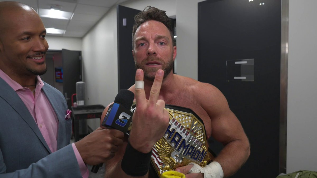 EXCLUSIVE: LA Knight basks in his United States Title win, and makes a promise about his second reign as champion. #SmackDown