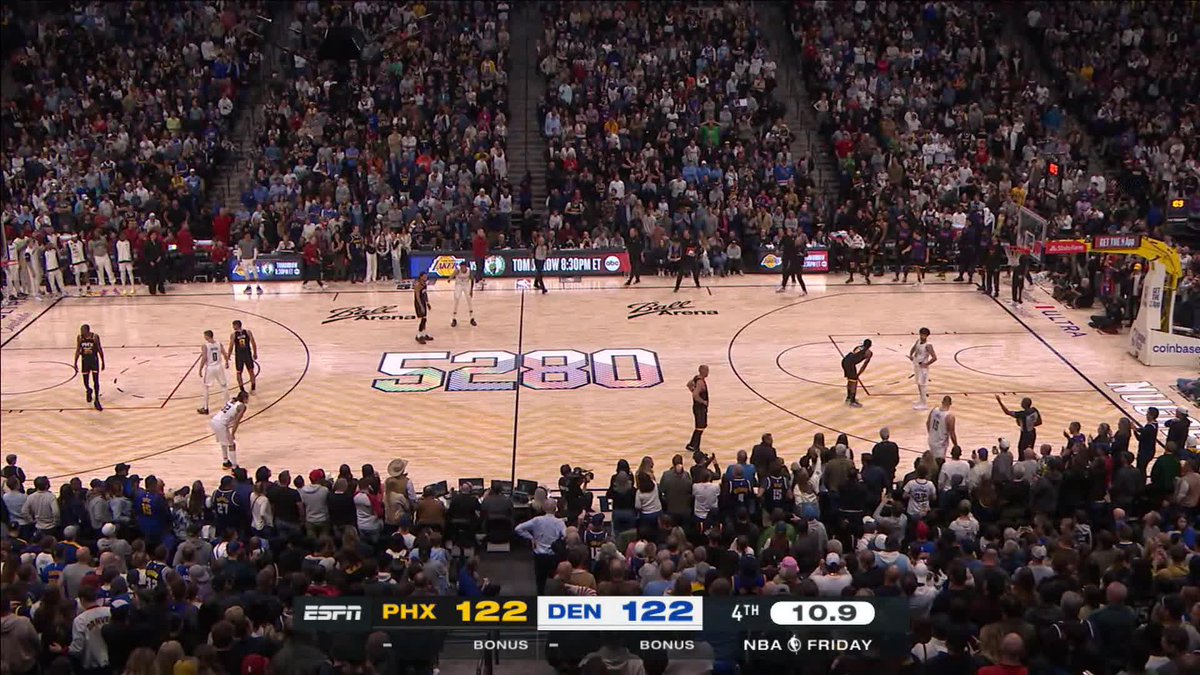 CHRISTIAN BRAUN CLUTCH THREE 😱 1 SEC LEFT IN DENVER 🍿