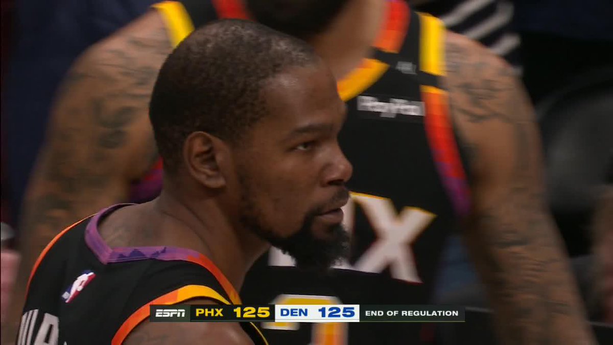 KEVIN DURANT SENDS IT TO OVERTIME 😱 The Suns come all the way back from trailing by 21 PTS in the third 😳