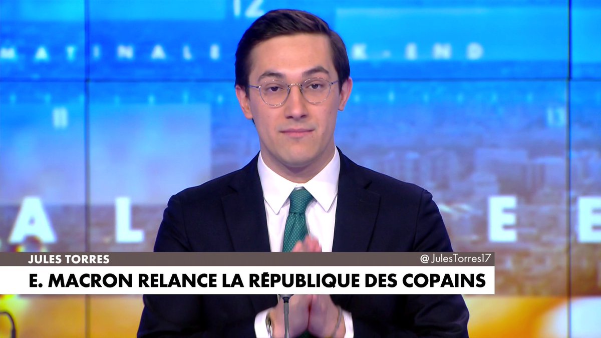 L'édito de Jules Torres : «Emmanuel Macron relance la République des copains», dans la #LaMatinaleWE