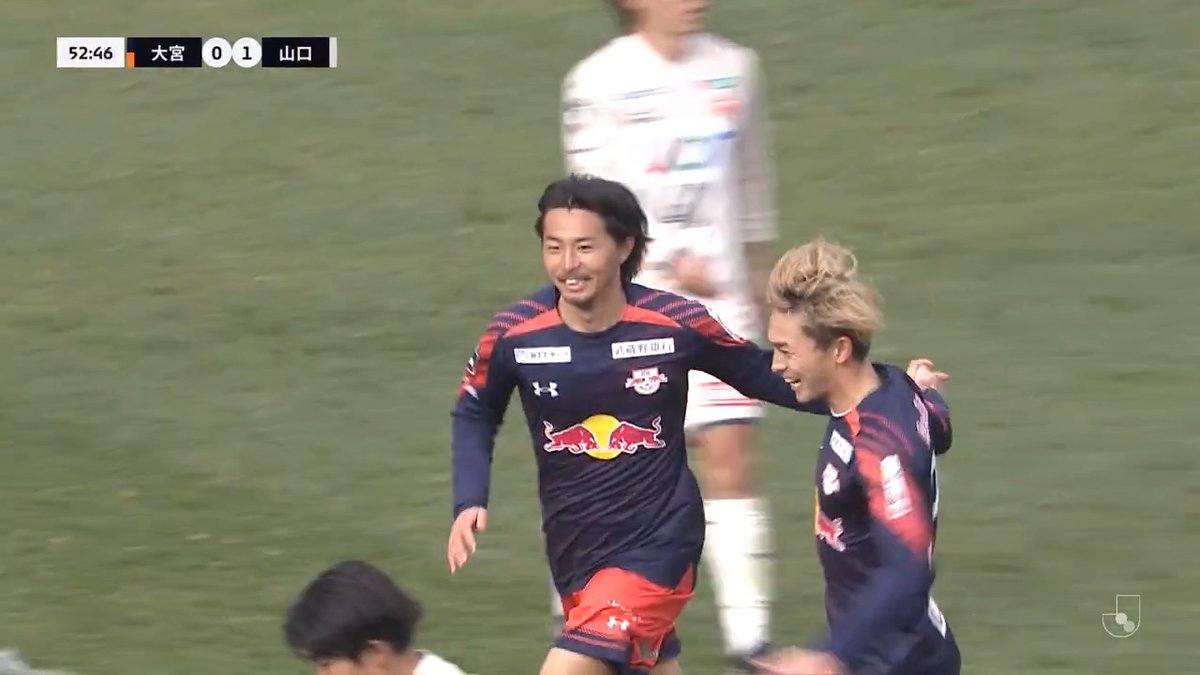 【ゴールシーン(3/8・山口戦)】 ⌚️ 53分 ⚽️ #小島幹敏 🔽試合結果はこちら 🔽#Jリーグ を観るなら #DAZN #RB大宮アルディージャ #ardija #大宮_山口