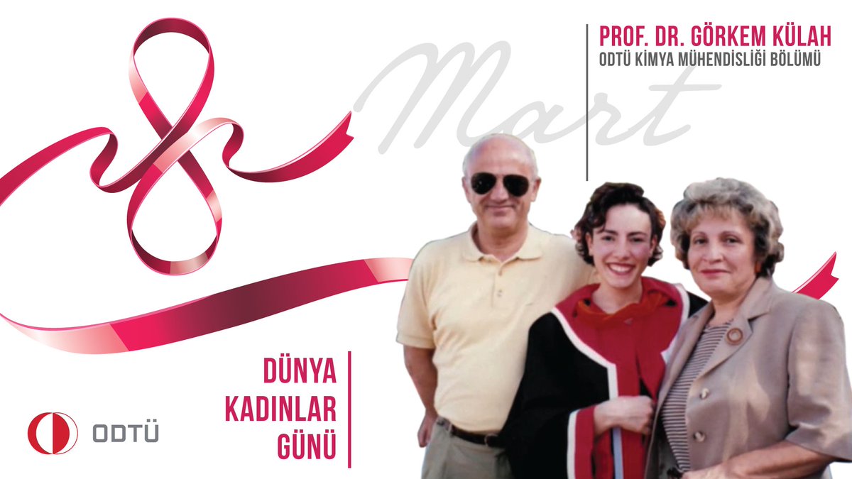 “Dünyayı daha yaşanabilir ve daha güzel bir yer haline getirmek için emek veren tüm kadınların 8 Mart Dünya Kadınlar Günü kutlu olsun!” #8MartDünyaKadınlarGünü #ODTÜ #METU