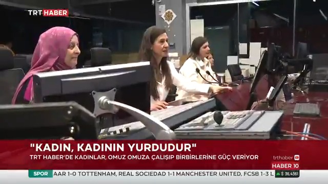 Yönetmenden editöre, spikerden kameramana… Hepsi haberin kalbinde omuz omuza çalışıyor. Kadınlar TRT Haber'de birlikte üretiyor, çalışmalarıyla iz bırakıyor... #8MartDünyaKadınlarGünü