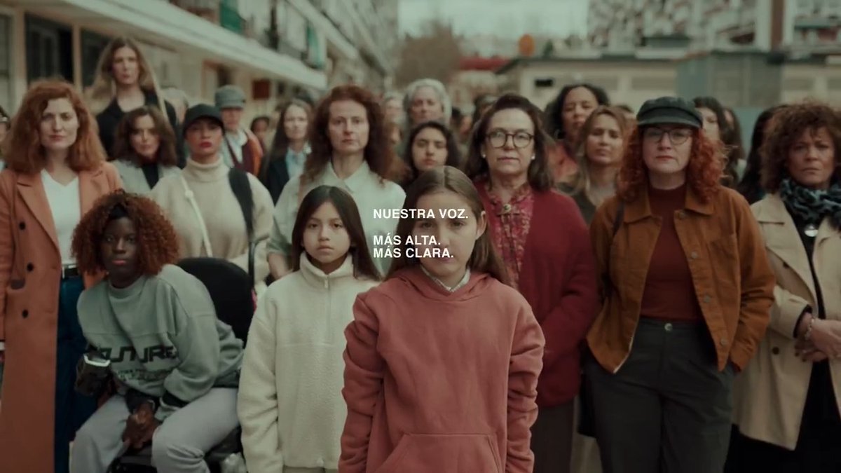 Este #8M, tomad de nuevo las calles. Que vuestra voz suene más alta, más clara, más fuerte. Porque el futuro será feminista, o no será. Feliz #DíaInternacionalDeLaMujer.