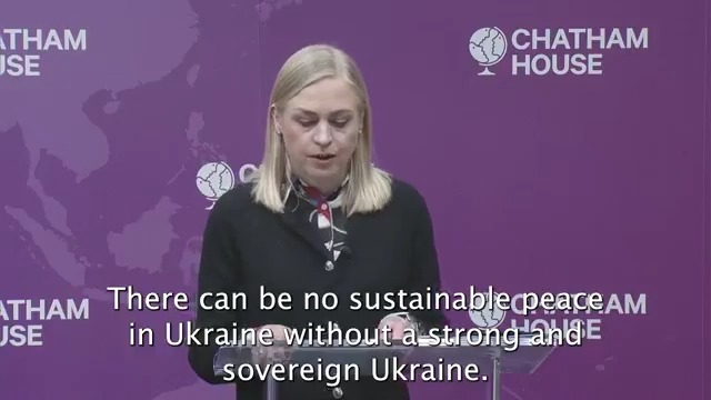 "The Kremlin's appetite does not dimish when fed. It only grows." Elina Valtonen (MFA Finland 🇫🇮) on the dangers facing Europe from Russia's war against Ukraine. Watch in full: