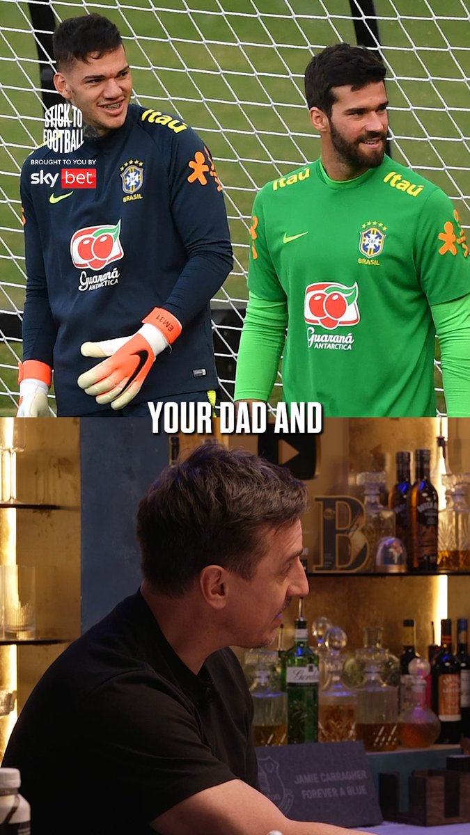 "I prefer Alisson a lot more over Ederson..." 🤷‍♂️ "Your dad said he preferred Ederson over Alisson!" 😳 Which Brazilian goalkeeper would you want between the sticks? 🧤