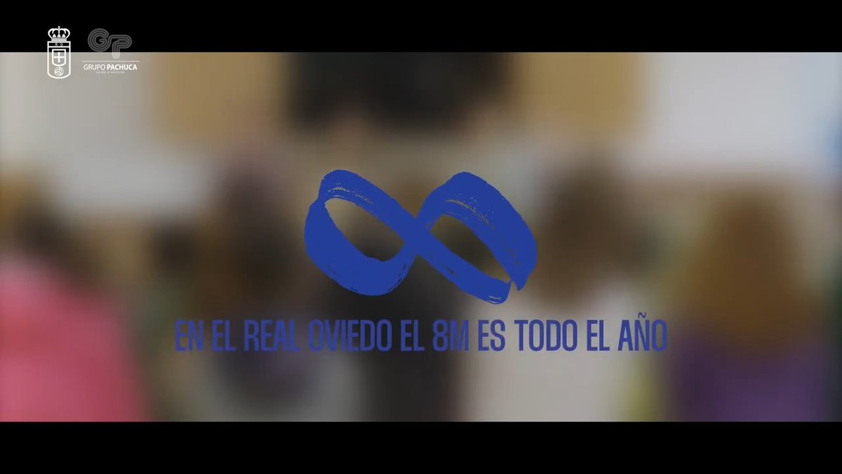 Debería ser infinito #8M ♾️ #RealOviedo 🔵⚪️