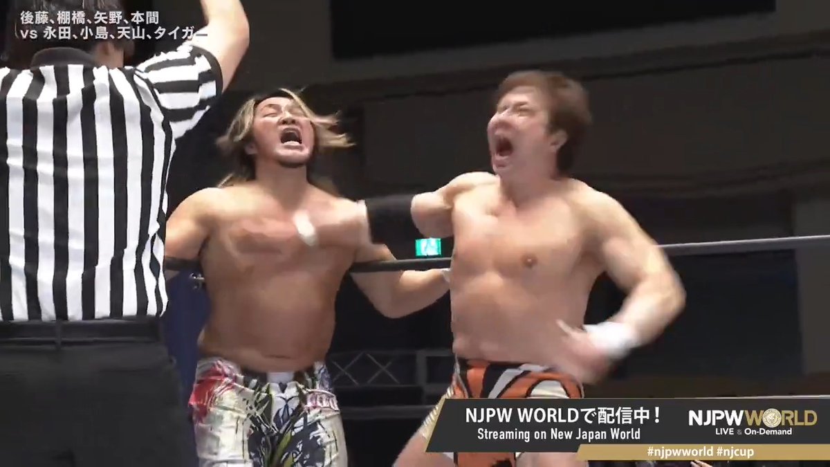 .小島 聡【SATOSHI KOJIMA】 "Machine Gun Chop → Icchauzo Bakayaro" Sign up Now & Stay tuned to #NJPW #njpwworld #njcup