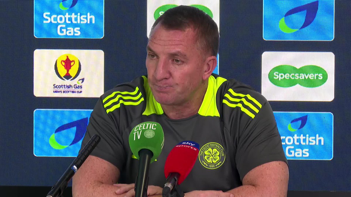 Brendan Rodgers on what winning the #ScottishCup this season would mean to him and his Celtic Football Club players 🍀 "Us as a football club, being the most successful club in it, tells you everything about what it means to us here." 🗣️