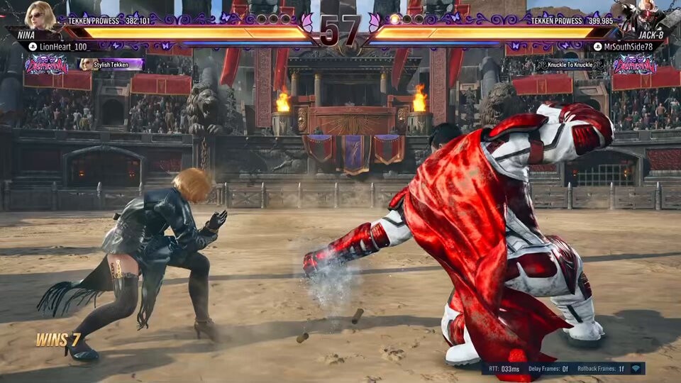 Nina’s pressure is crazy, even not up against a wall. Also, can we talk about the amount of chip damage there is? Season 2 is gonna change that. 👀