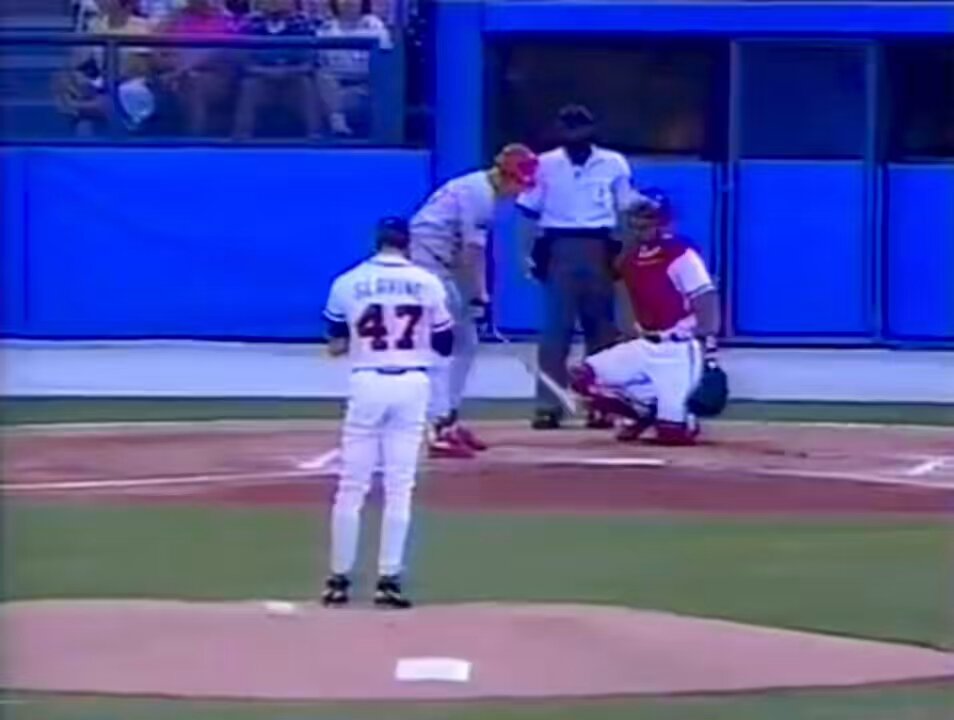 Skip: “Also, by the way, starting I think it’s Tuesday night, Braves games will be closed-captioned for the hearing-impaired.” Joe: “And I applaud anyone who can actually put into words things you’re saying. That’d be incredible.”