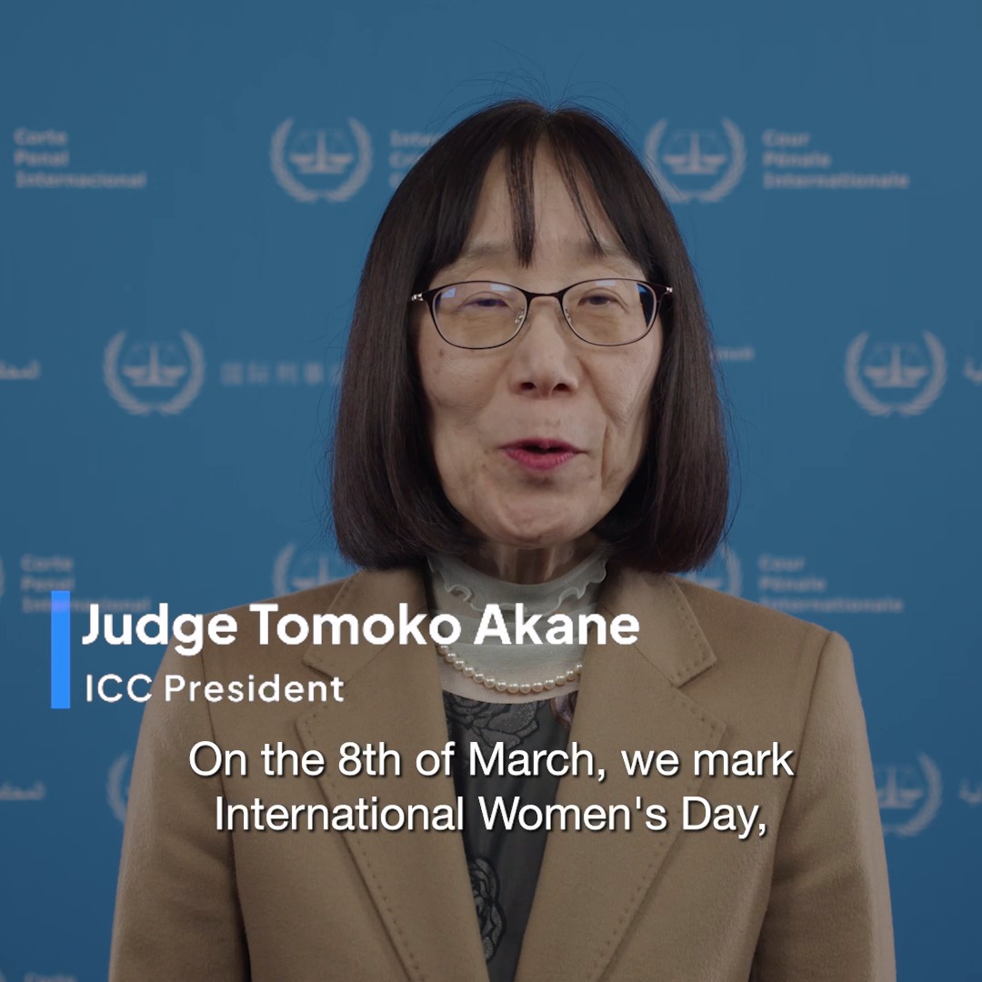 🎥 Statement of #ICC President, Judge Tomoko Akane, on #InternationalWomensDay ⤵️ 📖 Read: #IWD2025 #ForAllWomenAndGirls