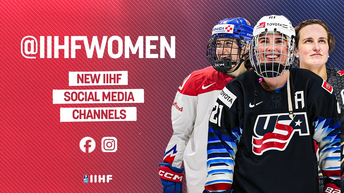 Women’s hockey now has its own home! 🏒✨ Introducing IIHF #WomensWorlds – the official destination for everything about international women's ice hockey.🎉 Follow @iihfwomen on Instagram and Facebook for exclusive content, tournaments and more. #IIHF #InternationalWomensDay