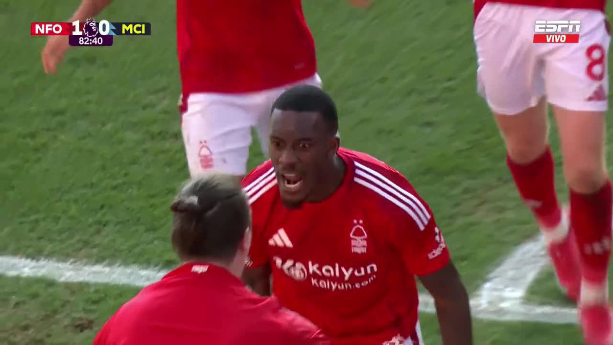 🤯🏴 NOTTINGHAM FOREST LE GANA AL MANCHESTER CITY A LOS 83 MINUTOS.