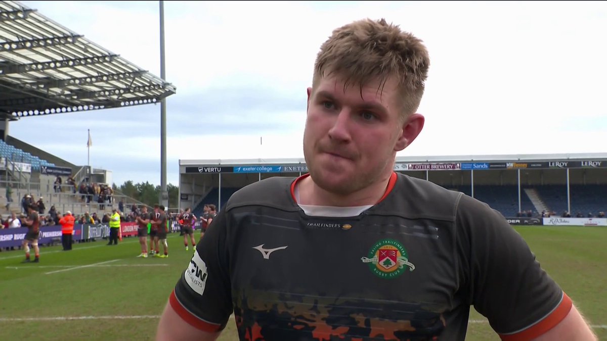 "This is a level we want to be at but we're not quite used to it." Ealing's Rob Farrar speaks of their inexperience following a heartbreaking semi-final loss in the #PremRugbyCup. #EXEvEAL