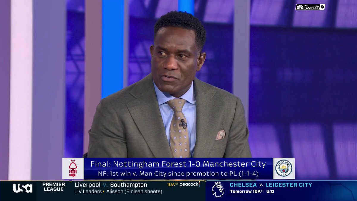 "That is a HUGE result." Rebecca Lowe, Robbie Earle and Tim Howard weigh in on Nottingham Forest's massive win over Manchester City.