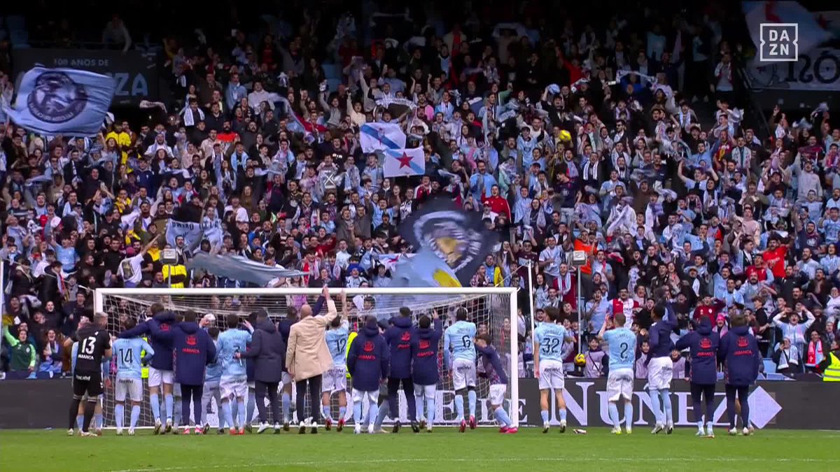 Balaídos es una familia ❤️ Vigo y el Celta sueñan con Europa 🌍 #LALIGAenDAZN ⚽