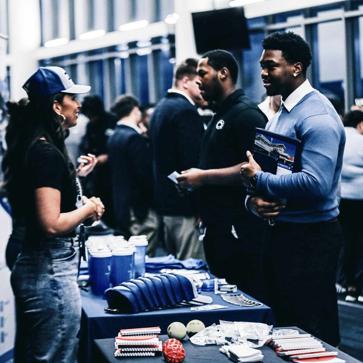 2025 Networking Night ☑️ Leveraging the power of the Penn State alumni network to make connections for life after football. 🤝 #WeAre x Penn State Football Fifth Quarter