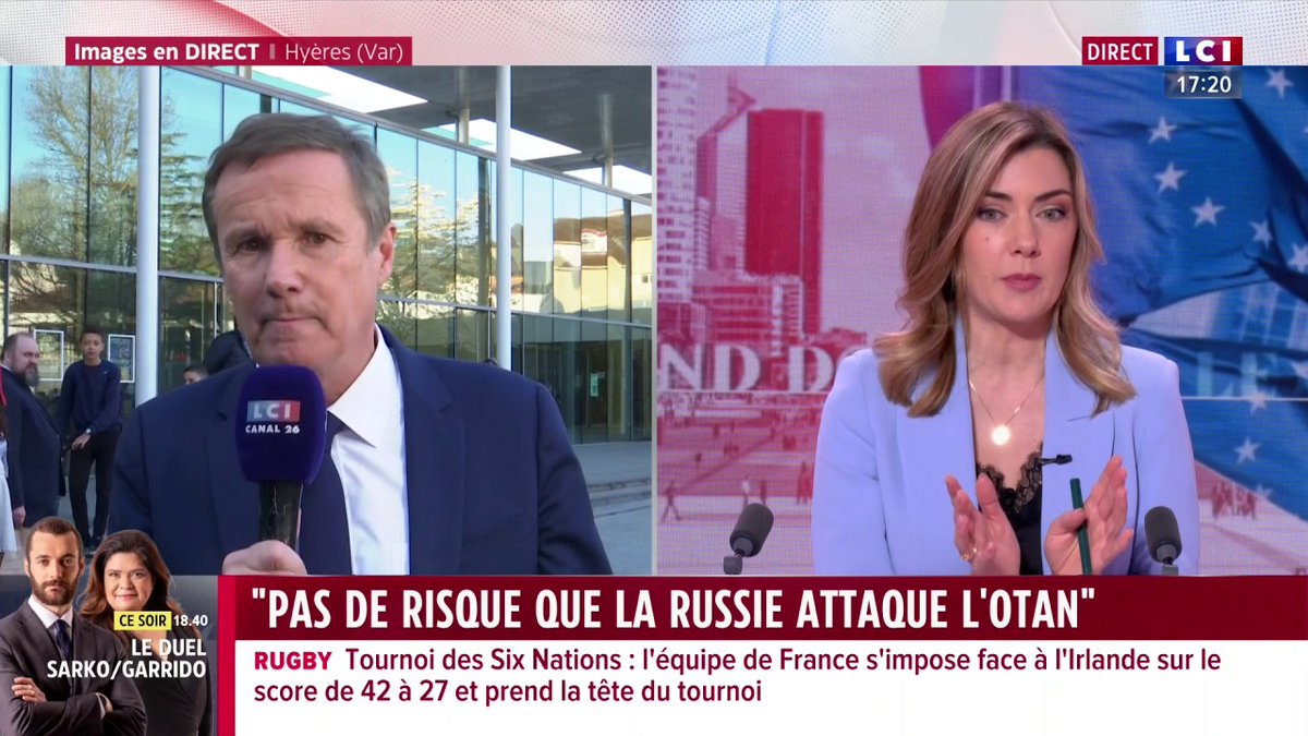 🔴 Guerre en Ukraine 🗣️ Nicolas Dupont-Aignan (Nicolas Dupont-Aignan), président de Debout La France : "Emmanuel Macron instrumentalise cette crise pour faire peur."