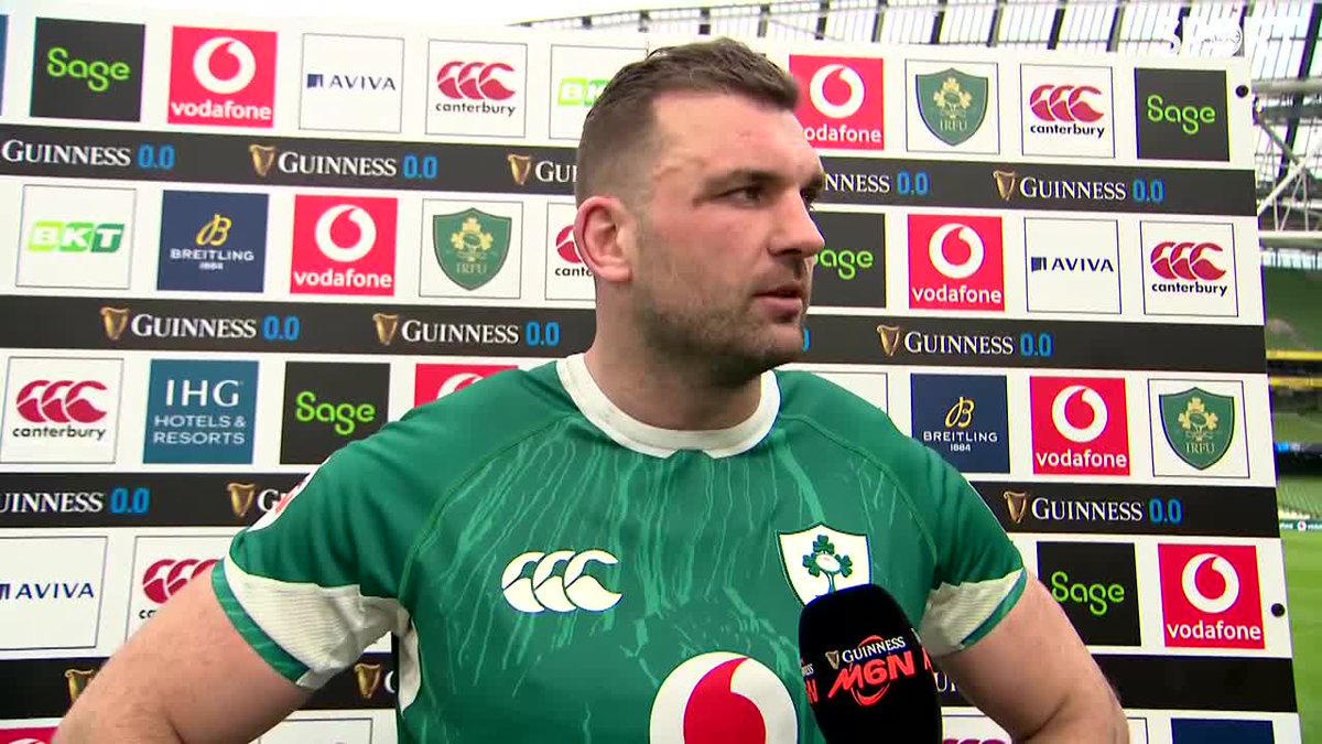 🗣 "We couldn't really get a foothold in the middle of the second half." 🗣 "You can't pin it on one moment. There were opportunities for us to turn it back around." Tadhg Beirne reflects on defeat for Ireland to France. #IREvFRA | #GuinnessM6N