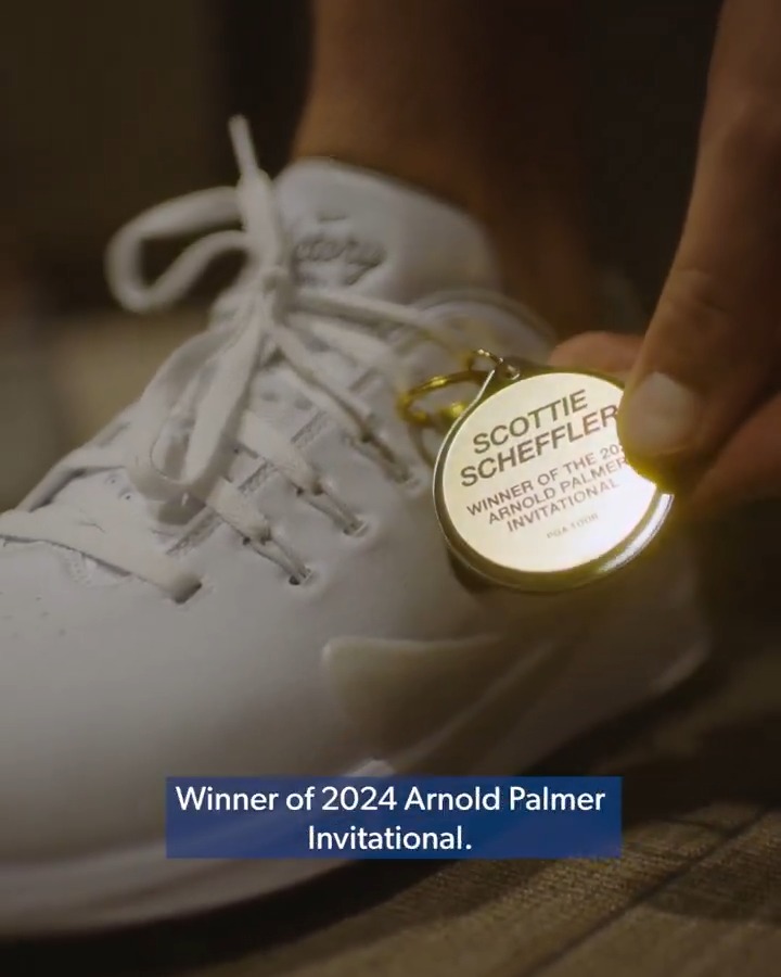 A champion has no finish line. As the 2024 winner, Scottie Scheffler received exclusive "Winner's Circle" Nike Victory Pro 4 shoes ahead of his title defense apinv.