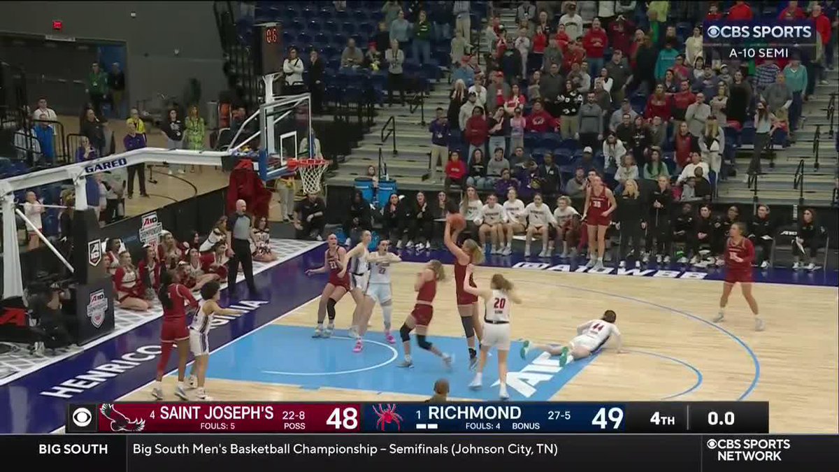 LAURA ZIEGLER WINS IT AT THE BUZZER! Saint Joseph's WBB is going to the Atlantic 10 Women's Basketball Championship!