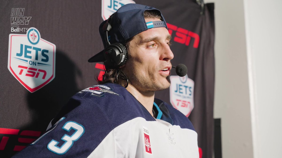 Had to move at a turbo pace to be ready for Rusty's re-debut 💨 RUNWAY Moment, presented by Bell MTS