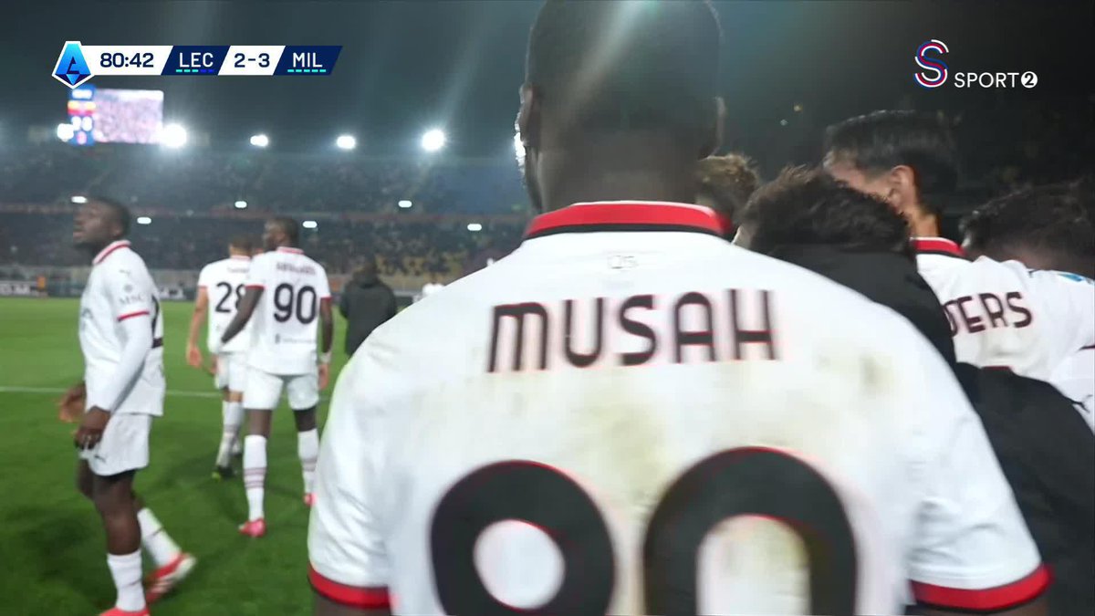 ⚽ 7' Lecce 1-0 Milan ⚽ 59' Lecce 2-0 Milan ⚽ 68' Lecce 2-1 Milan ⚽ 73' Lecce 2-2 Milan ⚽ 81' Lecce 2-3 Milan S Sport Plus Sporun Ev Sahibi S Sport Plus! 𝗔𝗥𝗘𝗡𝗔𝗬𝗟 koduyla yıllık üyelik ayda 79 TL! 🎉 👉 #işbirliği