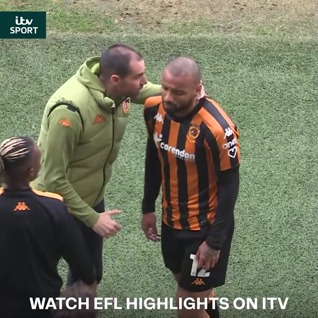 13’ GOAL HULL (Joao Pedro) 14’ RED CARD HULL (Joao Pedro)