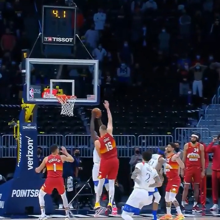 Nikola Jokic defense thread 🧵 Game winning block on Zion