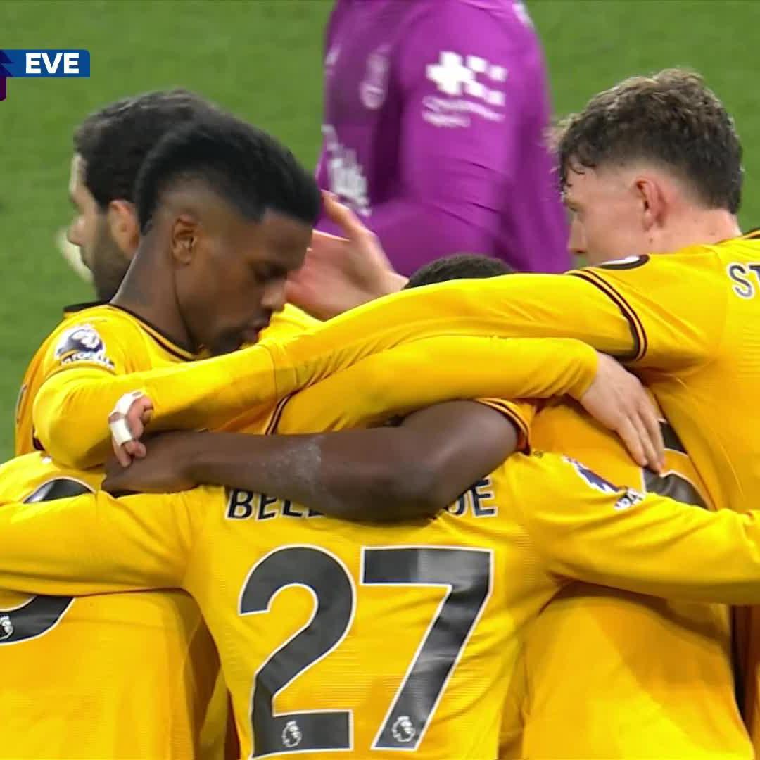 Zimbabwe's Marshall Munetsi equalises for Wolves 🐺🇿🇼 📺 Stream #WOLEVE on DStv: #SSPL