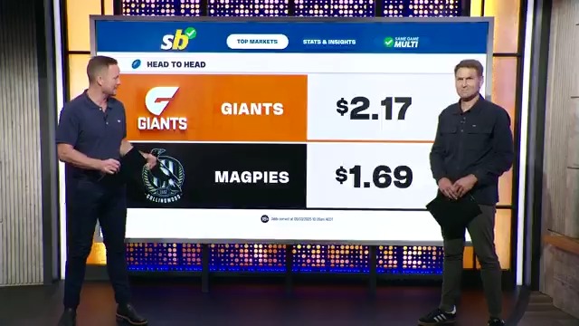 Can the Pies start 2025 with a win against an undermanned Giants outfit? Sportsbet | #AFLGiantsPies
