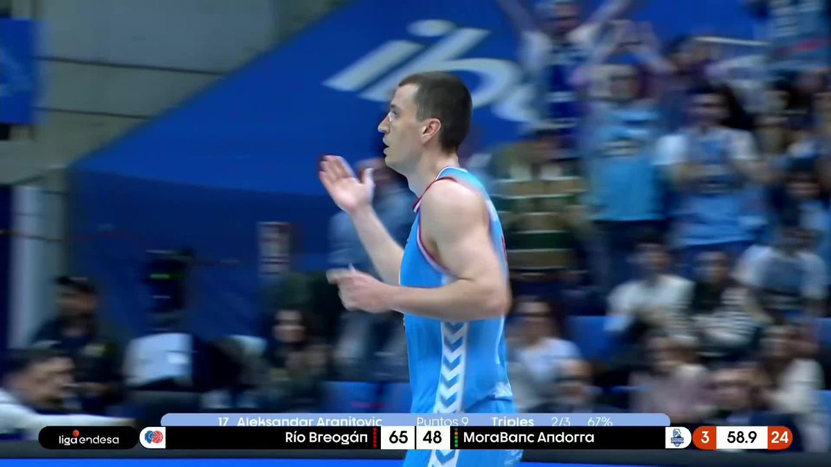 ¡Aleksandar Aranitovic pone en pie a tooooodo el Pazo! 🎯🎯🎯🎯🎯 📺 Movistar Plus+ #LigaEndesa | #ConectaConTuPasion