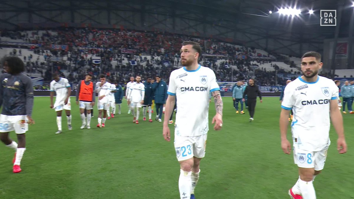 Le cri de la victoire pour les Lensois à Marseille. 😄🔴🟡 🎥 DAZN France