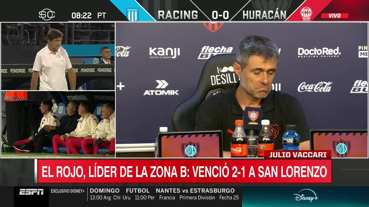 #Independiente "Qué clásico? Nuestro clásico es Boca. Racing es un equipo que tiene que contar torneos amateurs para no ser menos que Vélez y Estudiantes" picantes declaraciones de Julio Vaccari en CdP.