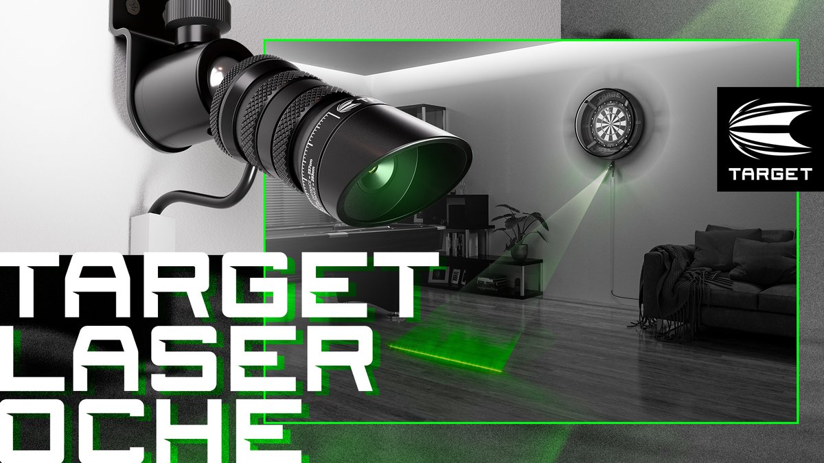Don't want to put a mat down? No space for a fixed oche? We've got you. Introducing the Target Laser Oche.