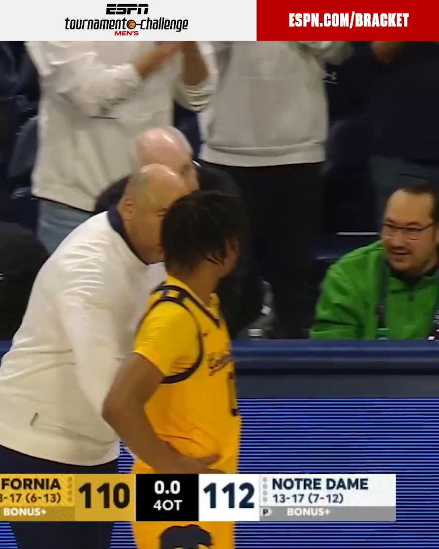 NOTRE DAME SURVIVES IN A 4OT THRILLER‼️ MARCH. 🤯