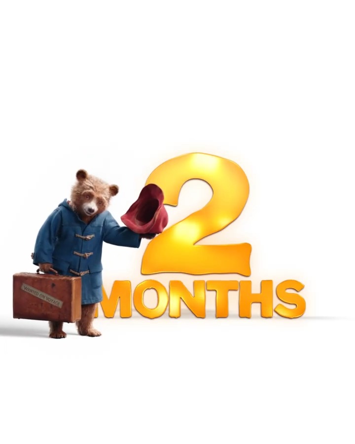 🐻＜#パディントン からお知らせ📢 公開まで ┏━━┓ ┗━┓┃ ┏━┛┃ ┃┏━┛ ┃┗━┓ ┗━━┛ 𝗠𝗢𝗡𝗧𝗛𝗦🍊🍊 𝟻.𝟿 𝙵𝚛𝚒. 𝚁𝙾𝙰𝙳𝚂𝙷𝙾𝚆 #パディントン消えた黄金郷の秘密