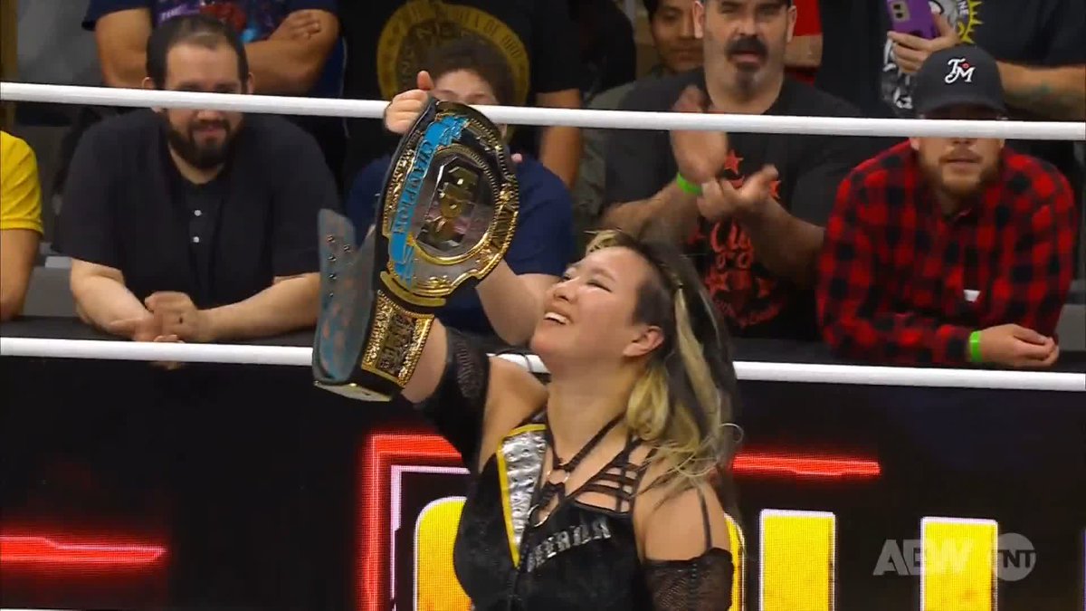 Momo Watanabe & Mercedes Moné CLASH tonight! But, who will leave #AEWRevolution tomorrow night with the TBS Championship held high? Watch #AEWCollision on TNT + Max 渡辺 桃 | Último Moné